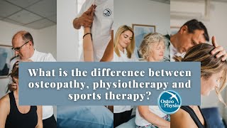 What is the difference between osteopathy, sports therapy and physiotherapy? screenshot 4