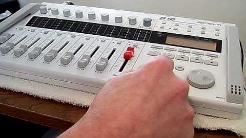 Zoom R16 Recorder Basic Tutorial ( Part 1 )