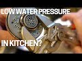 Low Water Pressure/Flow Kitchen Faucet - Easy Fix