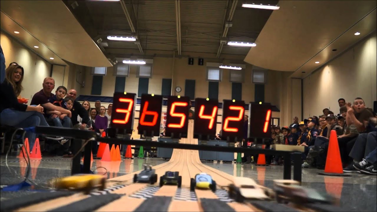 Pack 554 2016 Pinewood Derby Race YouTube