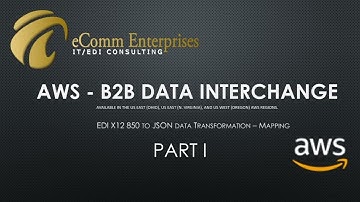 AWS B2B Data Interchange - JSONata Part 1