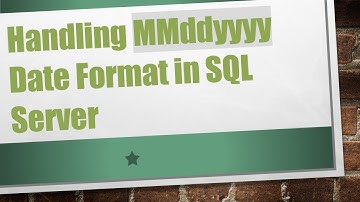 Handling MMddyyyy Date Format in SQL Server