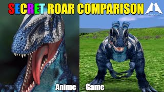 Dinosaur King Comparison Game Vs Anime Secret Roar 恐竜キング