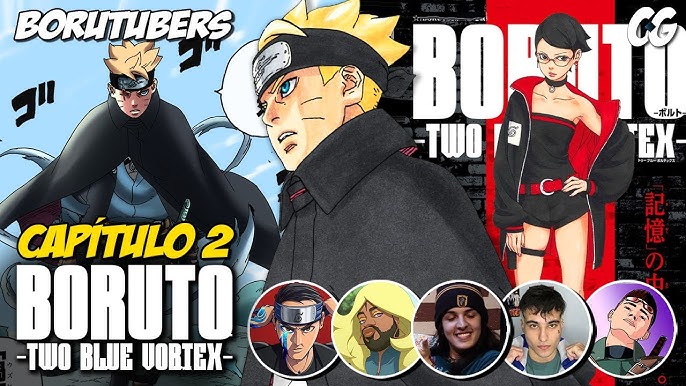 🔴 TIME SKIP CHEGOU! BORUTO TWO BLUE VORTEX CAP. 1 ANÁLISE - LIVE DOS  BORUTUBERS 