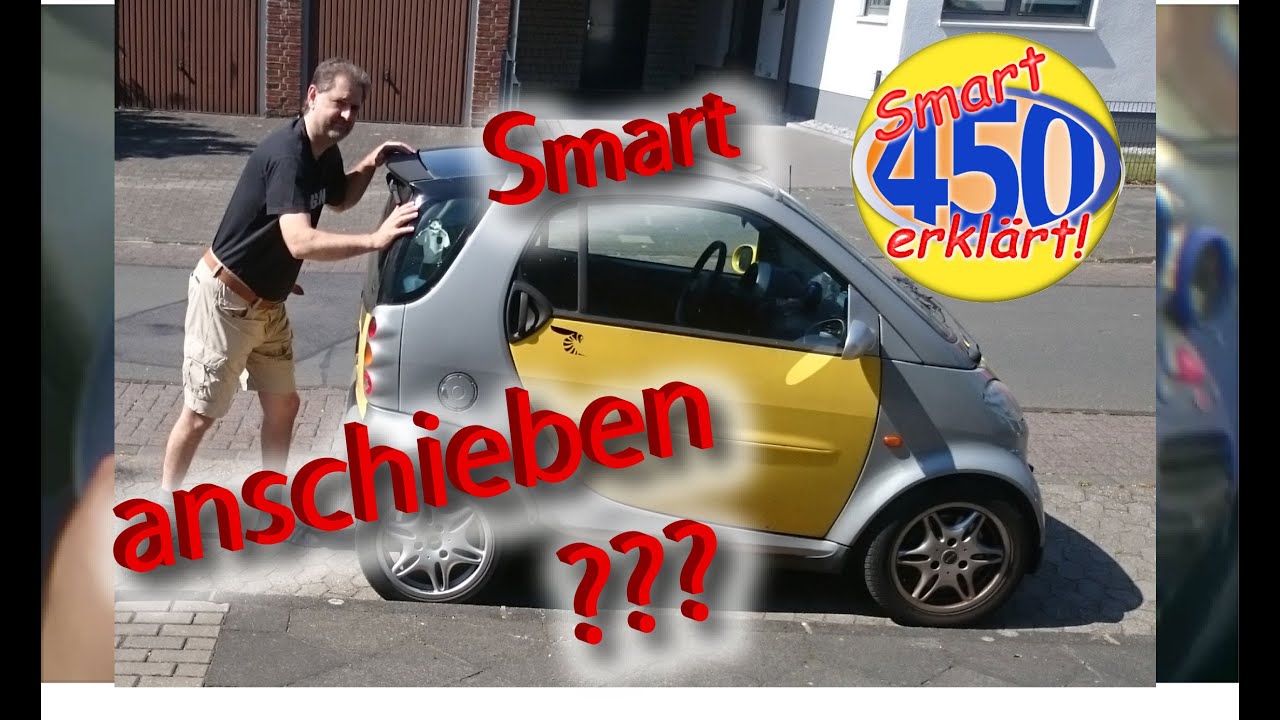 Smart Fortwo 450 Anschieben Batterie Leer Startet Nicht Abschleppen Anschleppen Subtext Youtube