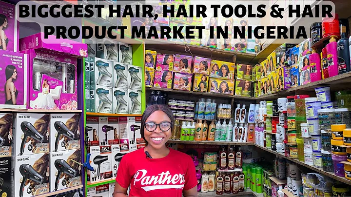 MARKET VLOG | THE BIGGEST HAIR, HAIR PRODUCT & HAIR TOOLS MARKET IN NIGERIA.