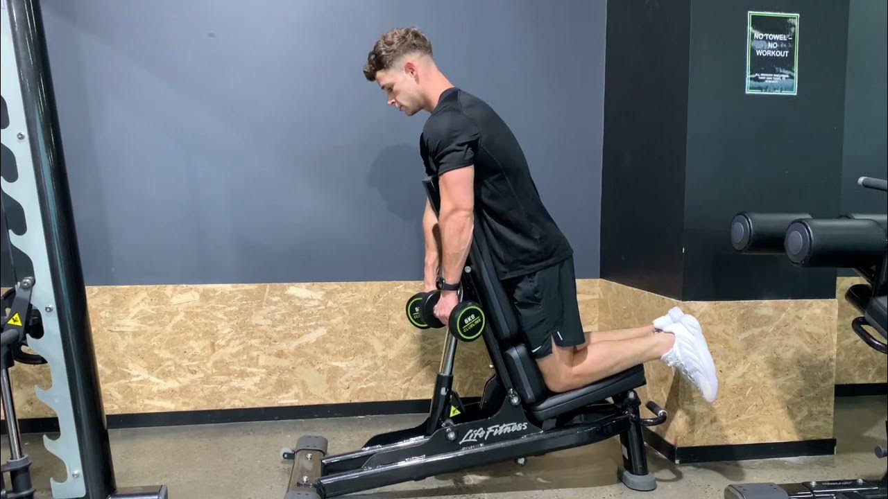 Exercise Tutorial Chest supported DB lateral raise YouTube