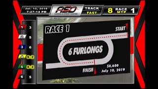ASD - July 10, 2019 - Race 1