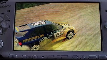Colin McRae Rally 2005 on PSP