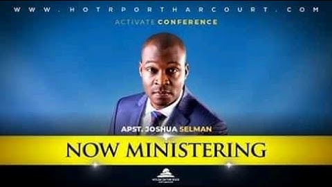 Activate Conference (Day 3) evening || Apostle Joshua Selman || HOTR Port Harcourt