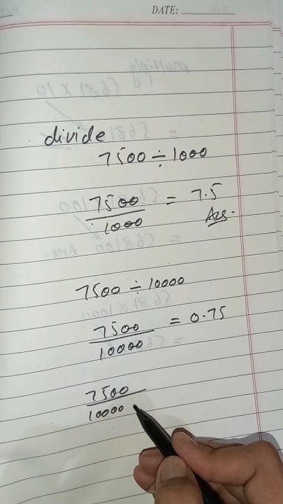 divide with in one second easy #Method #Trick .divided by 10,100,1000
