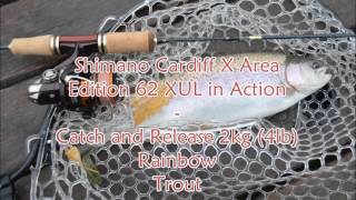 shimano cardiff trout rods '23 XR S60UL Overall Length Shimano Cardiff NX Rod Series
