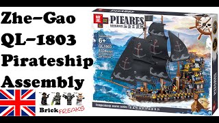 Zhe-Gao QL-1803 - A Pirate Ship - Assembly