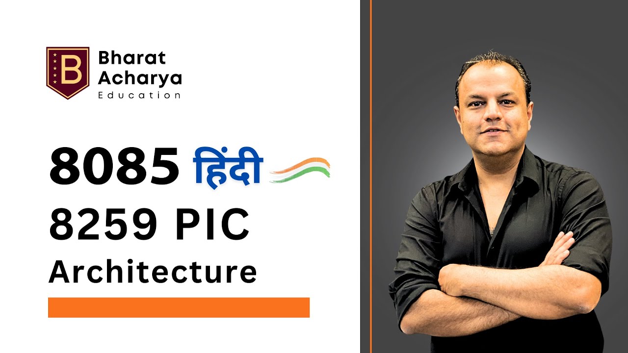 8085 Hindi | 8259 PIC Architecture and Working | Programmable Interrupt Controller | Bharat Acharya
