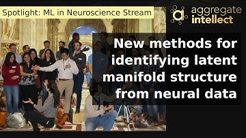 New methods for identifying latent manifold structure from neural data | ASIC