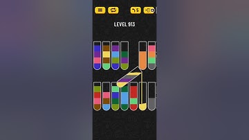 Water Sort Puzzle Level 913 Walkthrough Solution Android/iOS 💦