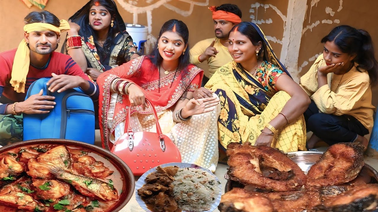 चटोरिन हितनहरीन  || चटक मटक खाने के लिए करती है नोंक झोंक || Nanad Bhaujai Comedy Video Pushpa Singh