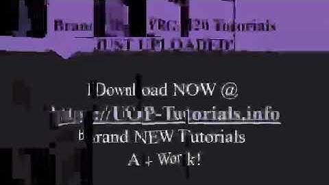 PRG/420 Java Programming I Tutorials