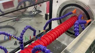 HDPE Micro Ducts Bundle Tube Production Machine
