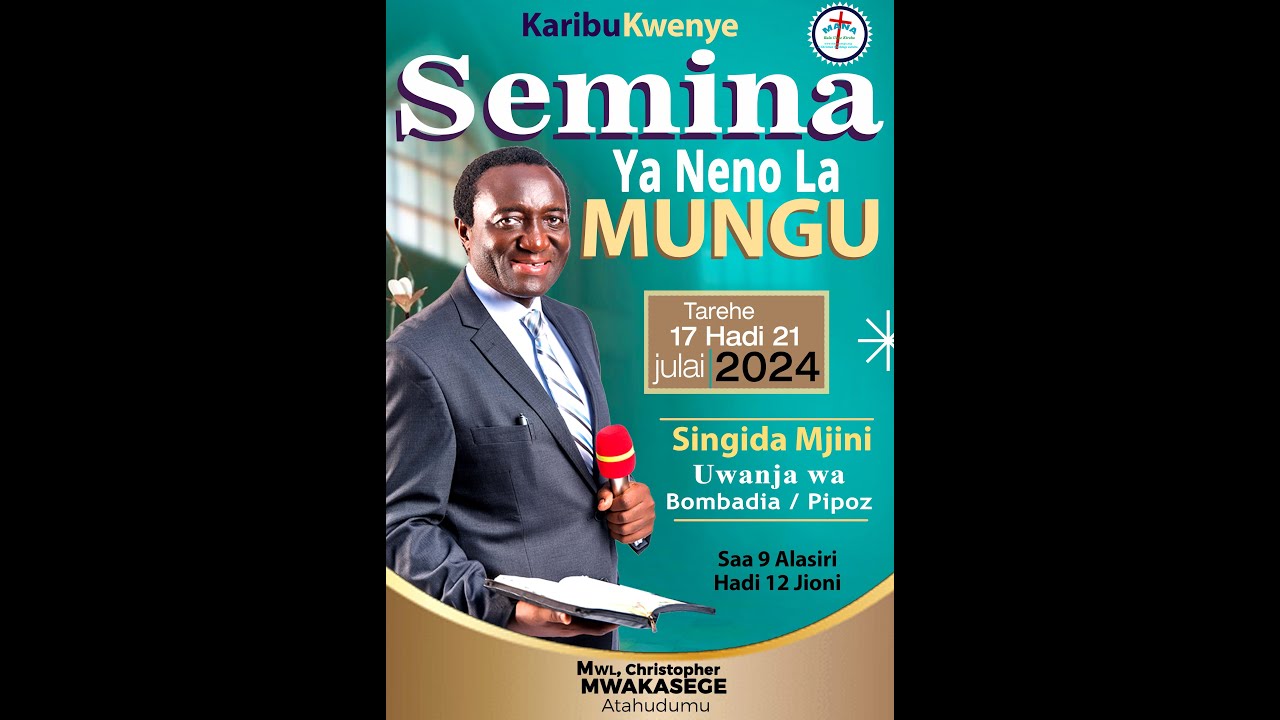 2 KUONDOA MAZUIO KATIKA MIFUMO YANAYOZUIA  KUFANIKIWA KWAKO || MWL CHRISTOPHER MWAKASEGE || Singida