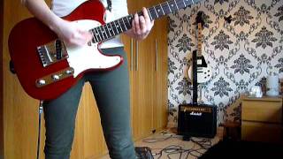 Video thumbnail of "I Bet You Look Good On The Dance Floor- Arctic Monkeys Guitar Cover"
