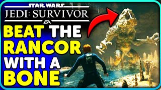 Jedi Survivor Rancor Bone Feature! How to beat the Rancor in Jedi Survivor