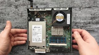 Mini-PC Lenovo ThinkCentre Tiny (Review, disassembly, inside) 2018