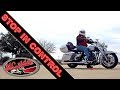 This tip will help you stop a motorcycle with more control