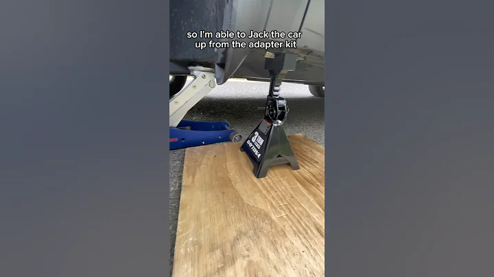 Lifting VW Atlas from OEM+ the adapter kit from VW so you can use the pinch welds for jack stands