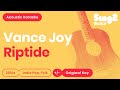 Vance joy  riptide acoustic karaoke