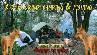 2 Days Group Camping in Deep Forest of India | Camping and Fishing in Jungle River  Odisha jungleboy