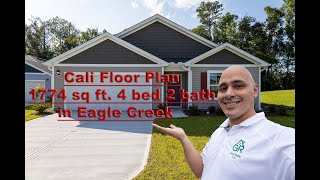 Cali Floor Plan in community of Eagle Creek Built By D.R. Horton