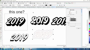 Corel Draw Tips & Tricks Contour a FONT to get this Effect part 2