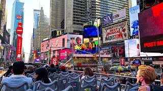 Full Double Decker NYC Big Bus Tour  Times Square / 5th Avenue / Brooklyn Bridge / Wall Street