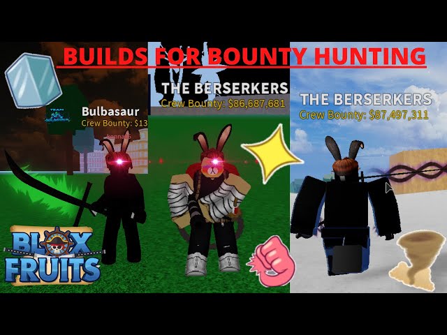 Roblox, Bounty Hunt - Blox Fruit