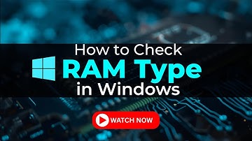 How to Check Ram Type DDR3 or DDR4 Memory on Windows 10 (Fast Method!)