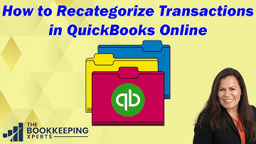 How to Recategorize Transactions in QuickBooks Online