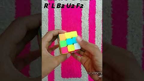 super flip in 3x3 cube#shorts cool pattern 😎😎😎