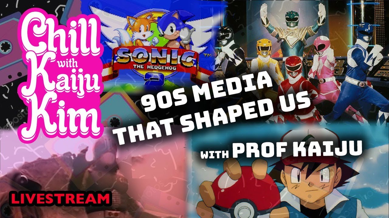 Chill with Kaiju Kim Ep. 30 - 90s Media That Shaped Us (ft. Prof. Kaiju)