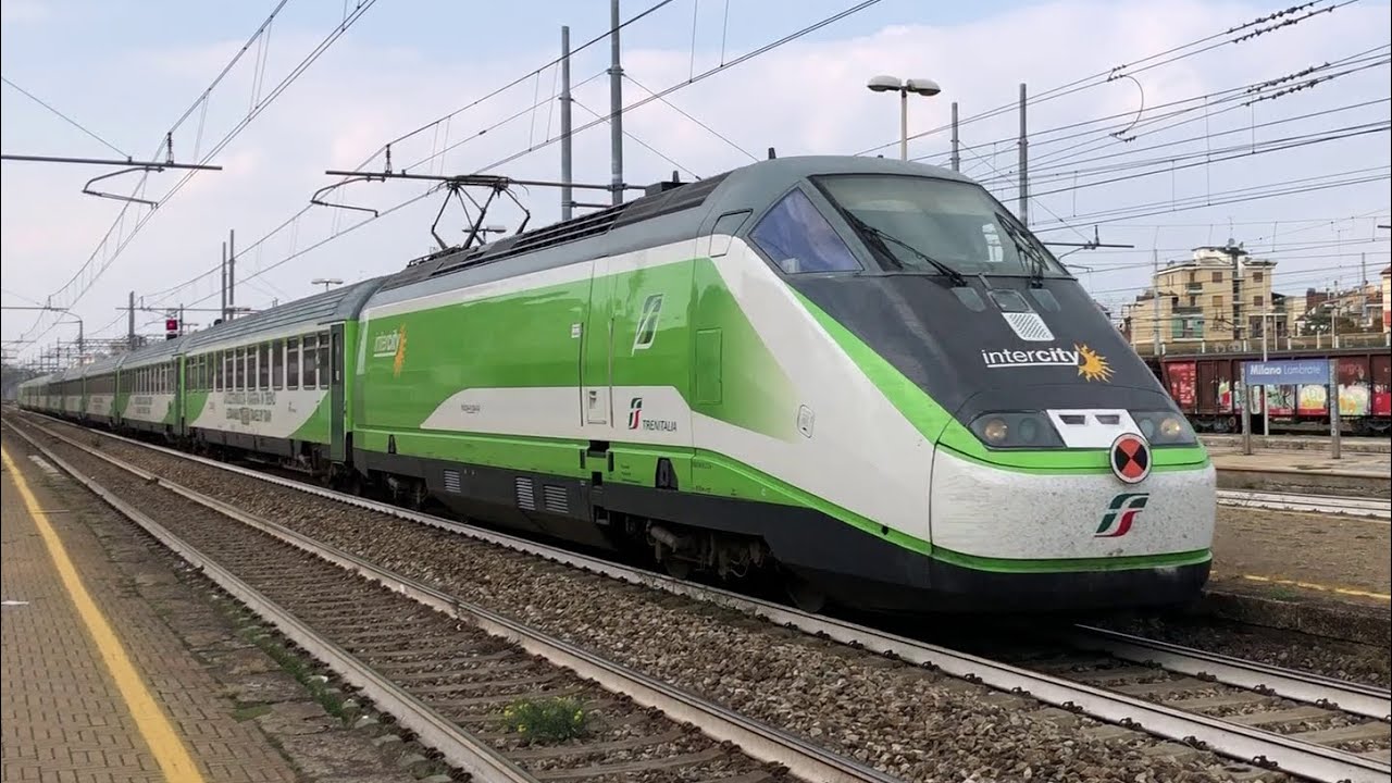 TRENI VELOCI PASSEGGERI E MERCI in transito tra Milano ROGOREDO E LAMBRATE