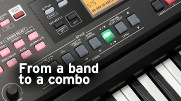 Korg EK-50 Features - from a band to a combo