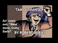 Tam o shanter by robert burns uncensored version recital with animation  subtitles