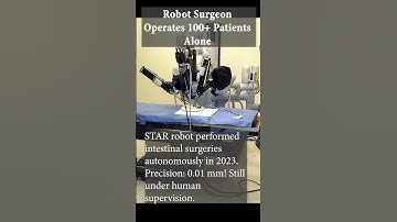 Robot Surgeon Operates 100+ Patients Alone #RobotDoctors #AI #Surgery