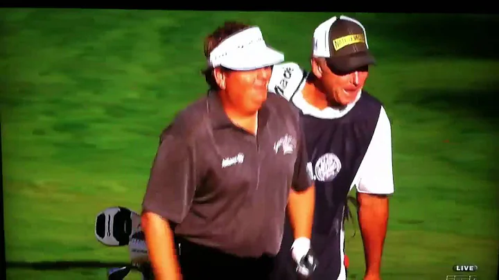 The greatest golf chip of all time Tim Herron 2012...