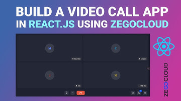 Build a Video Call App in minutes using ZEGOCLOUD & REACT.JS