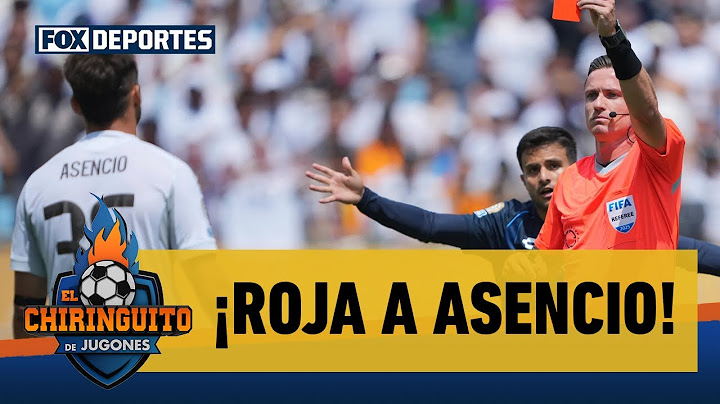REACCIONES a la tarjeta ROJA de RAÚL ASENCIO, ¿qué dijo XABI ALONSO y REAL MADRID? | El Chiringuito