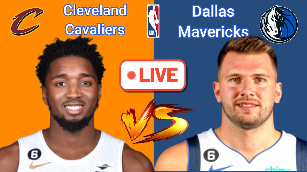 Dallas Mavericks at Cleveland Cavaliers NBA Live Play by Play Scoreboard/ Interga