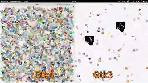 GTK4 vs GTK3: Fishbowl Performance benchmarks
