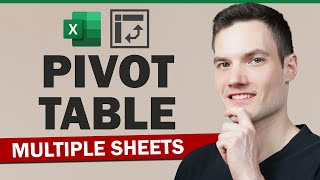 make pivot table from multiple sheets in excel