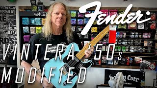 Fender Vintera 50S Tele Modified Unboxing And Demo